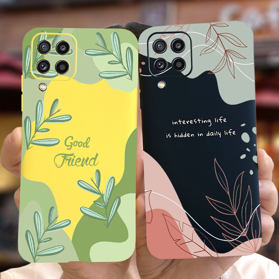 For Samsung Galaxy M32 Case SM-M325F 6.4'' Stylish Art Painted Cover Soft TPU Phone Case For Samsung M32 M 32 GalaxyM32 4G Coque. 