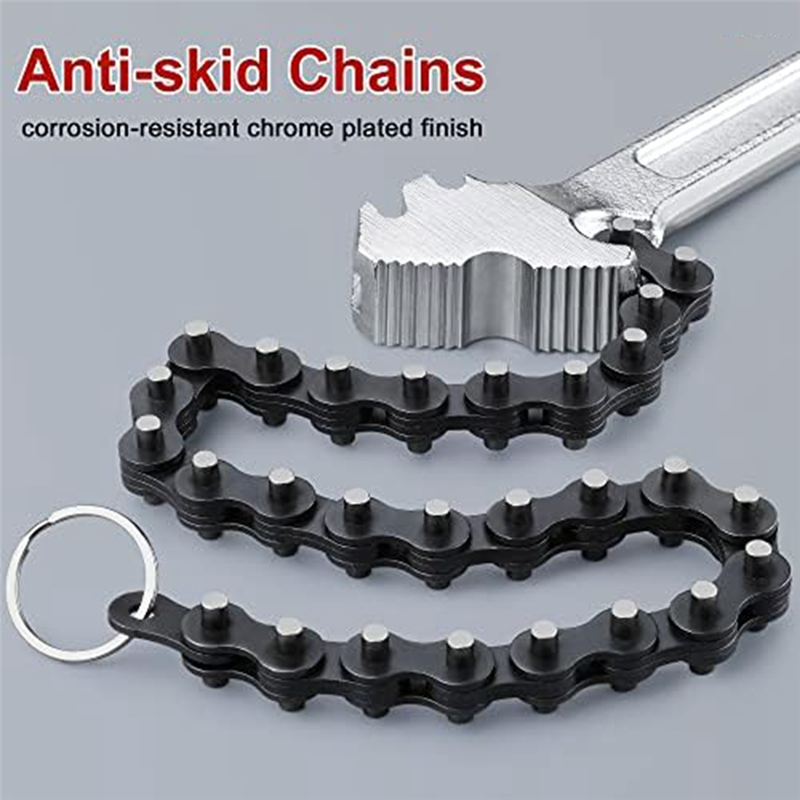 15 Inch Chain Wrench, Chain Pipe Wrench, Chain Pipe Wrench, Pipe Wrench Easy to Use. 