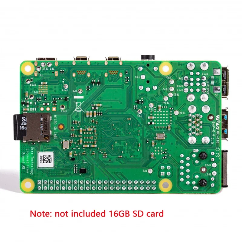 Raspberry Pi 4b  1GB/2GB/4GB/8GB RAM 64-bit 1.5GHz quad-core cpu Support WIFI Bluetooth 5.0 Development Board. 