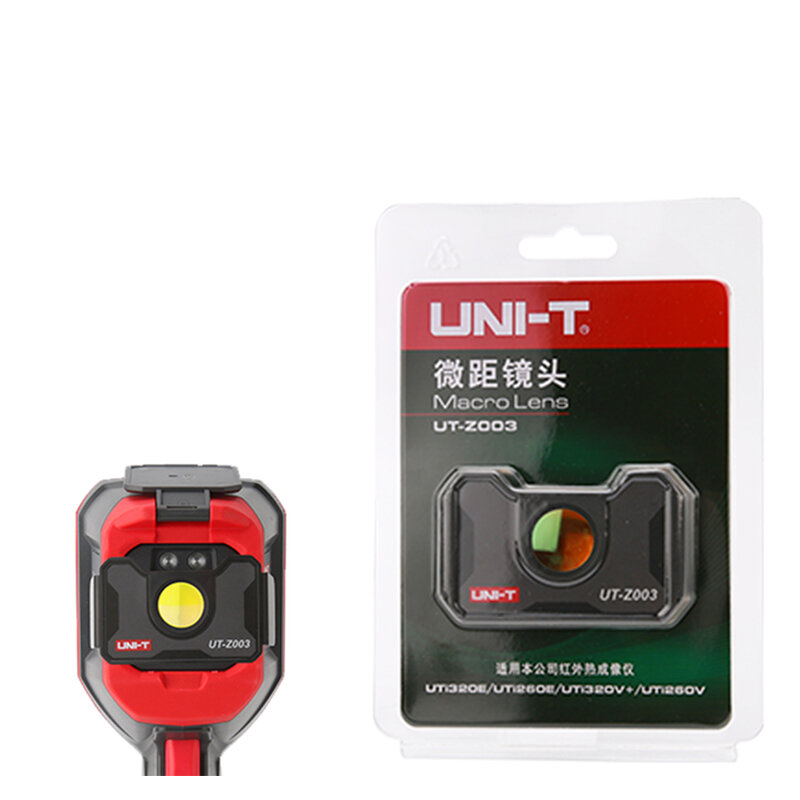UNI-T thermal imager with high-precision macro lens. 