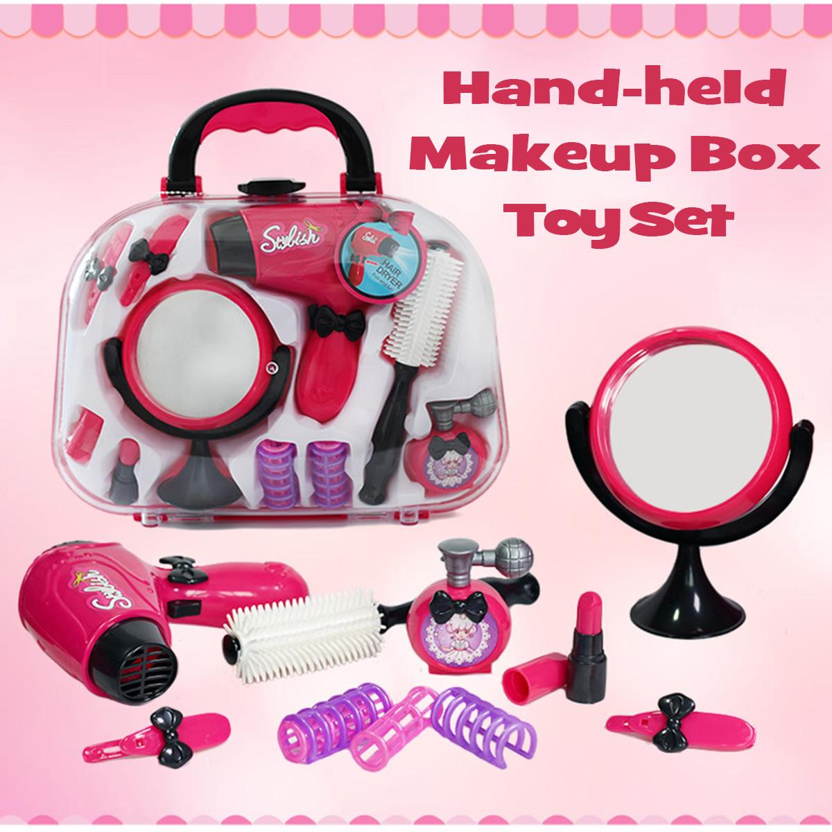 Global Collection Girls Beauty Salon Toy Vanity Cosmetic Bag