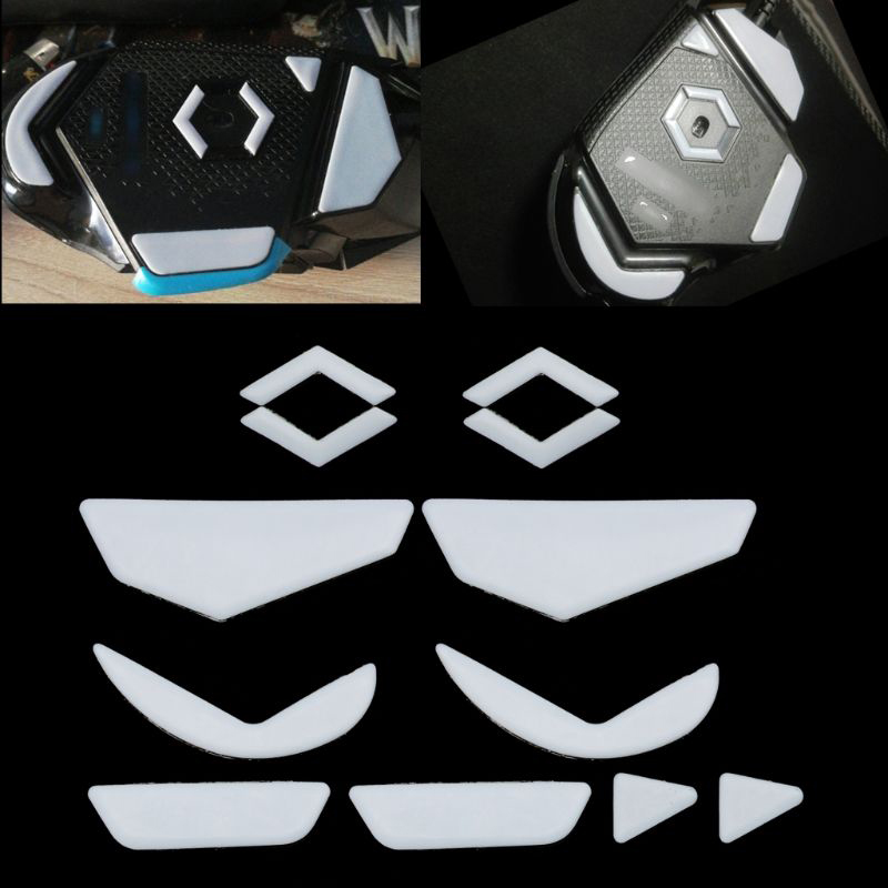 1Set Mouse Feet Mouse Skates For G502 Mouse White Mouse Glides Curve Edge