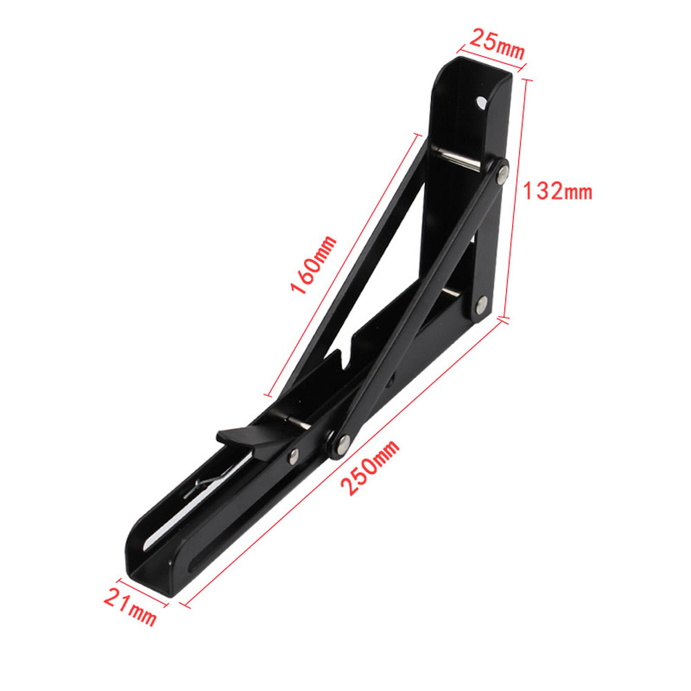 Triangles Folding Angle Bracket Bearing Shelf Bracket Home Table Benchs Wall Mounted Support. 