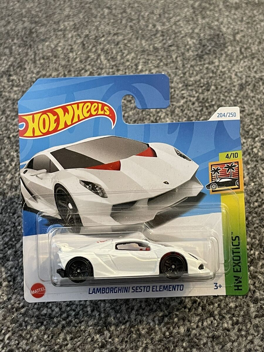 Hot Wheels 2024 Release Mainline [SHORT CARD VARIENT] Lamborghini Sesto Elemento, Scale - 1:64
