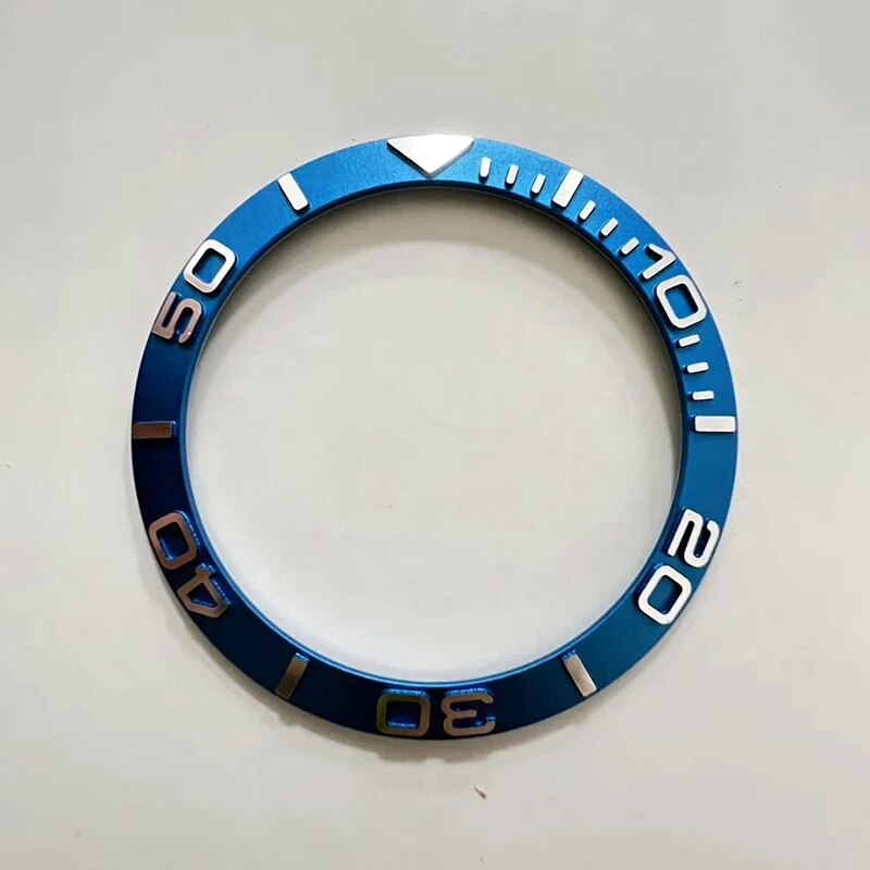 38mm Sloped Metal Bezel Insert Fits Seiko SKX007 SKX009 SRPD SUB Watch Case Inner diameter 30.6mm NH35 Case Diving Bezel Ring. 