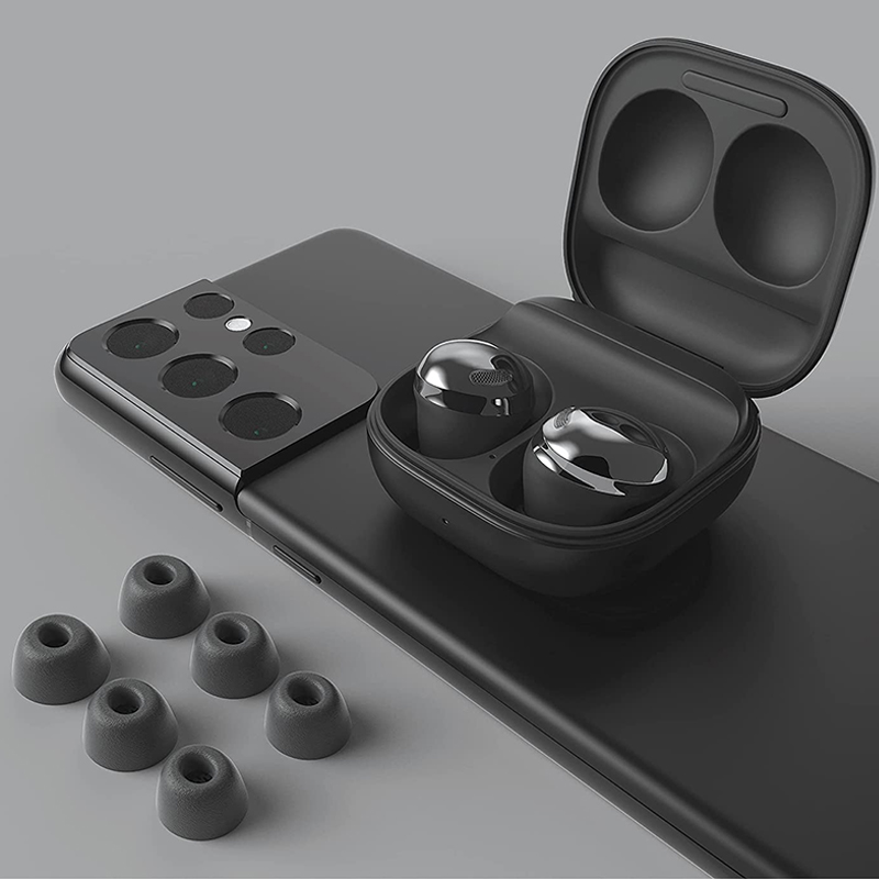 For Samsung Galaxy Buds 2 Pro Memory Foam Tips Replacement Ear Tips Noise Cancelling Ear Plugs Pads Case Cover Earbuds Accessory. 