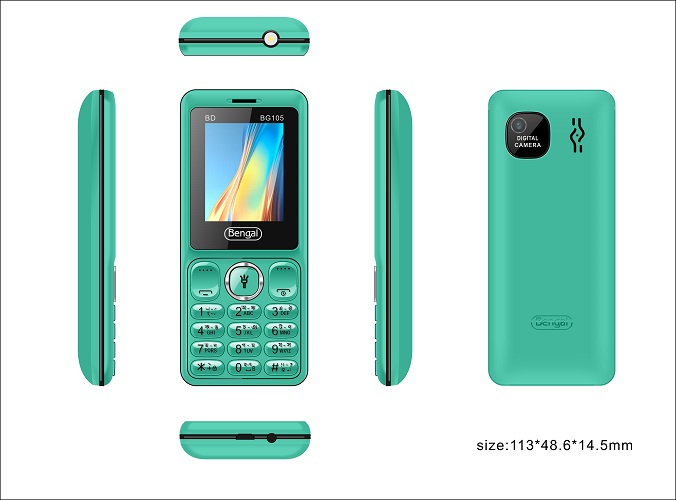 Bengal BG105 BD Dual SIM Feature Button Mobile Phone. 