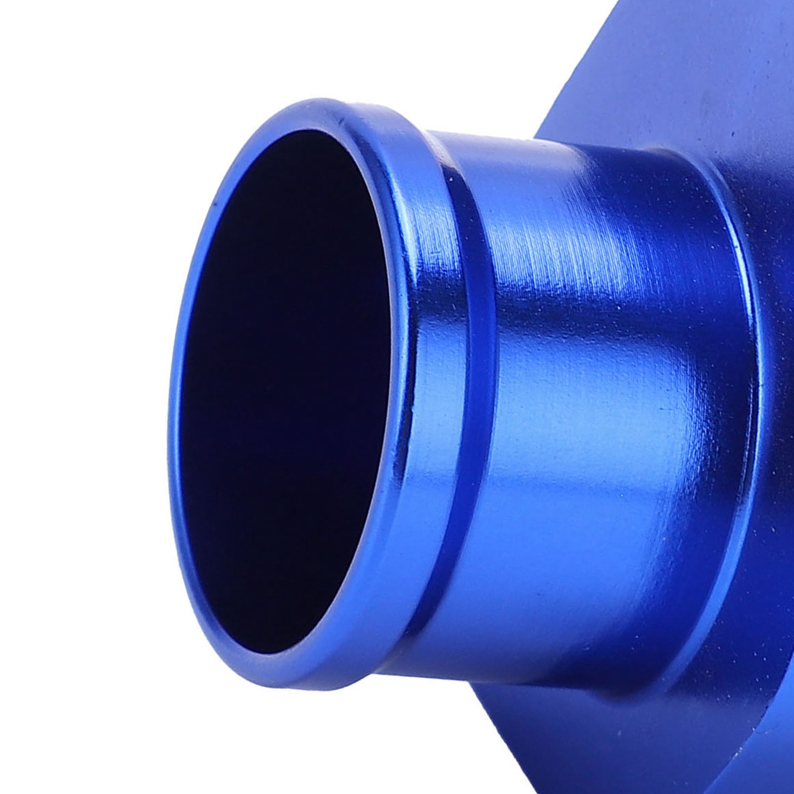Water Temp Temperature Joint Pipe Sensor Gauge Radiator Hose Adapter 26mm Blue. 