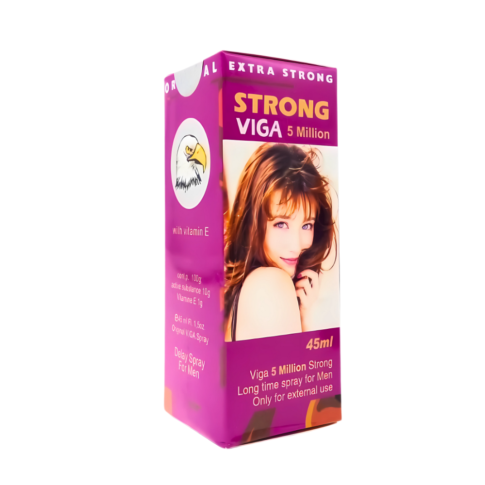VigaStrong 5 Million Spray – পুরুষত্বের জাগরণ, প্রেমের দীর্ঘস্থায়ী ছোঁয়া!. 