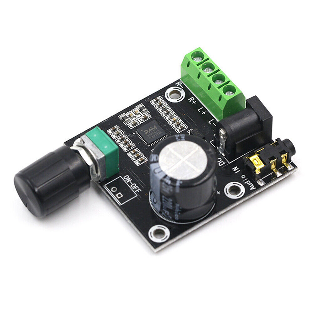 PAM8610 Mini Class D Stereo Amplifier Audio Module DC 12V 10W+10W. 