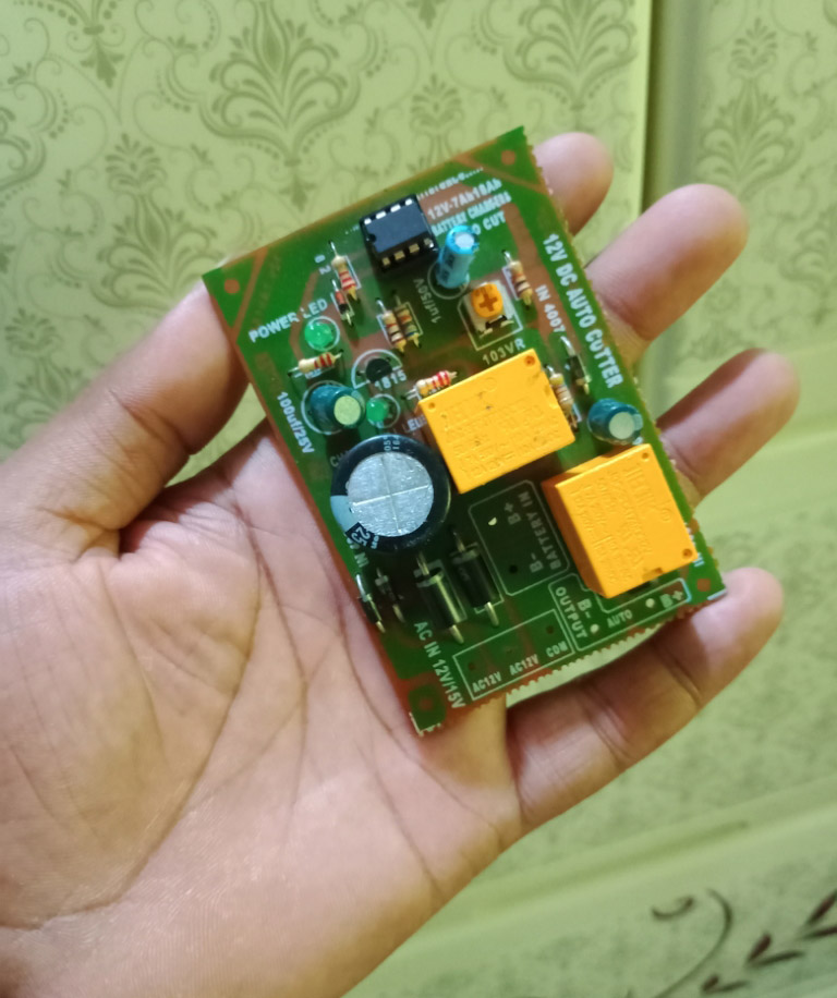 Auto Cut Battery Charging Circuit - High Quality Auto Cut Circuit DC 12V Double Relay For DC 12v Battery Charging Protection Circuit. 