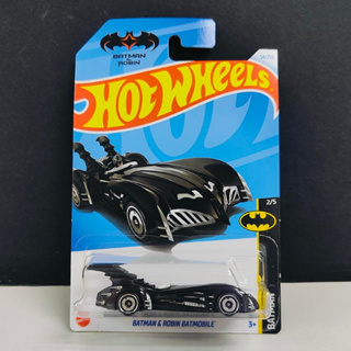Hot Wheels 2024 Release (Mainline) Batman & Robin Batmobile, Scale - 1:64. 