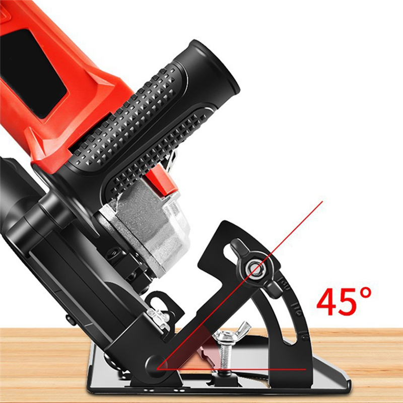Hand Angle Grinder Converter Stand to Cutter Adjustable Grinder Bracket to Cutting Woodworking Table Tool with Guide Ruler. 
