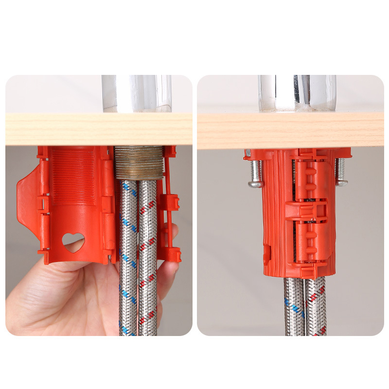 Kitchen Faucet Quick Installation Fixing Device Anti Loosening Lock Nut GJCUTE. 