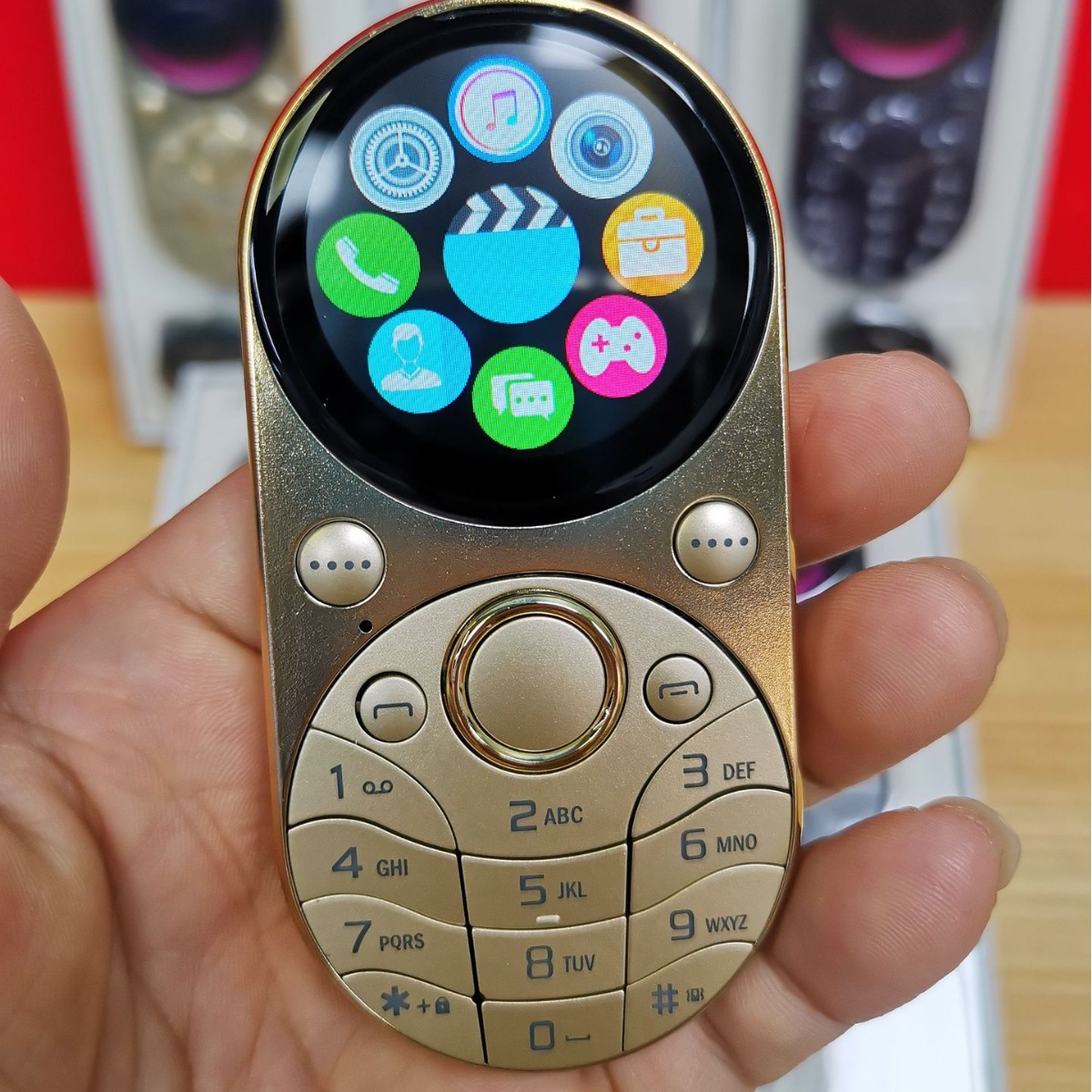 Cross-border foreign trade i15mini Mini Children Student Bluetooth Card Type Mobile Phone  FliIo14 i13 S23 F6 Machine. 