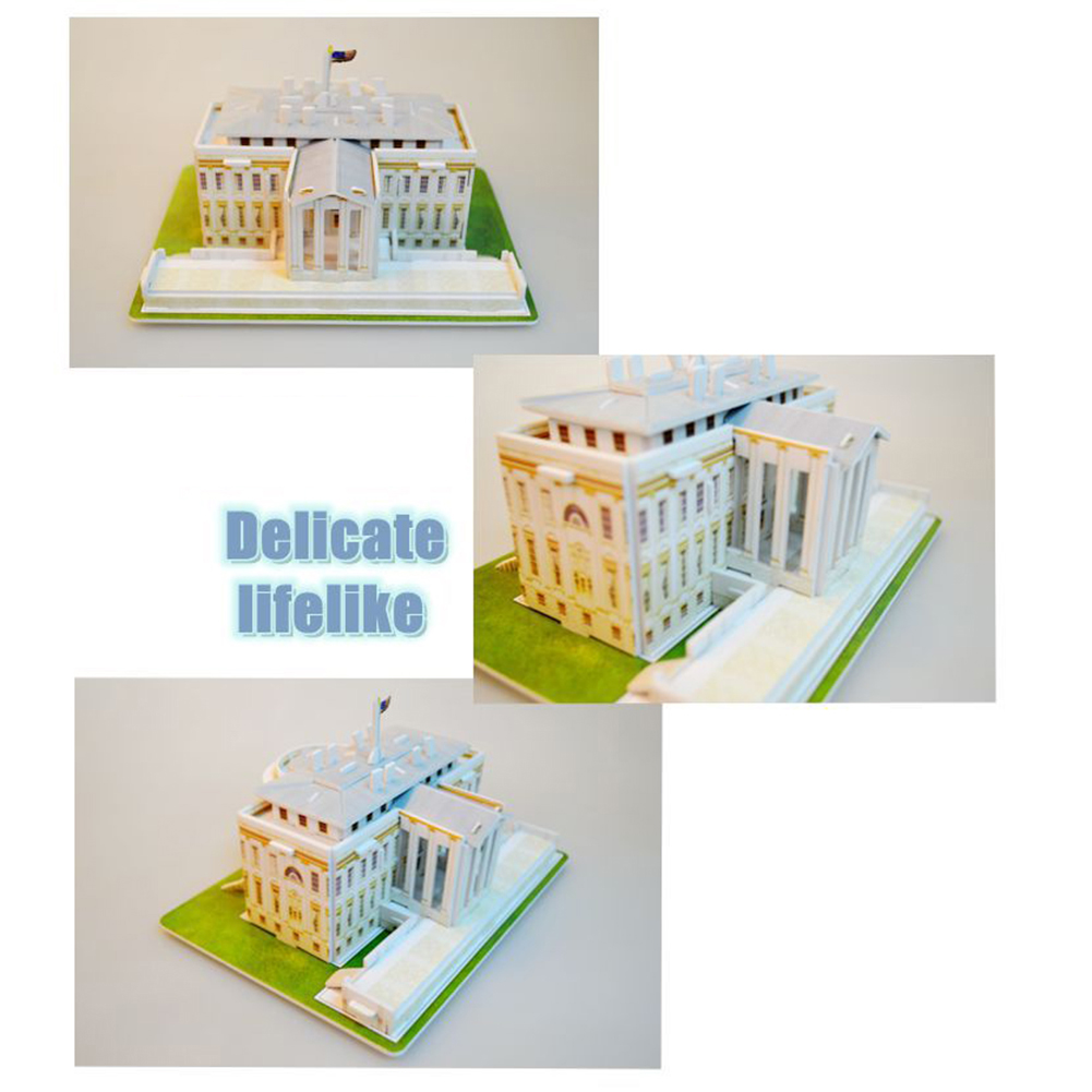 3D World Jigsaw Puzzle World Construction Model Kit DIY Craft Educational Toy. 