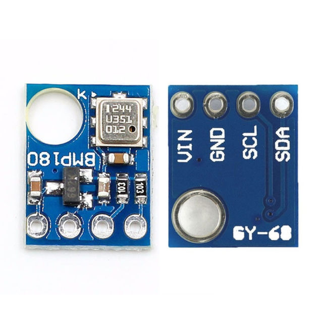 GY68 GY-68 BMP180 BMP 180 Digital Baro-metric Pressure Sensor Board Module Atmos-pheric Pressure Sensor Replace BMP085 For Arduino Electrical Circuitry & Parts. 