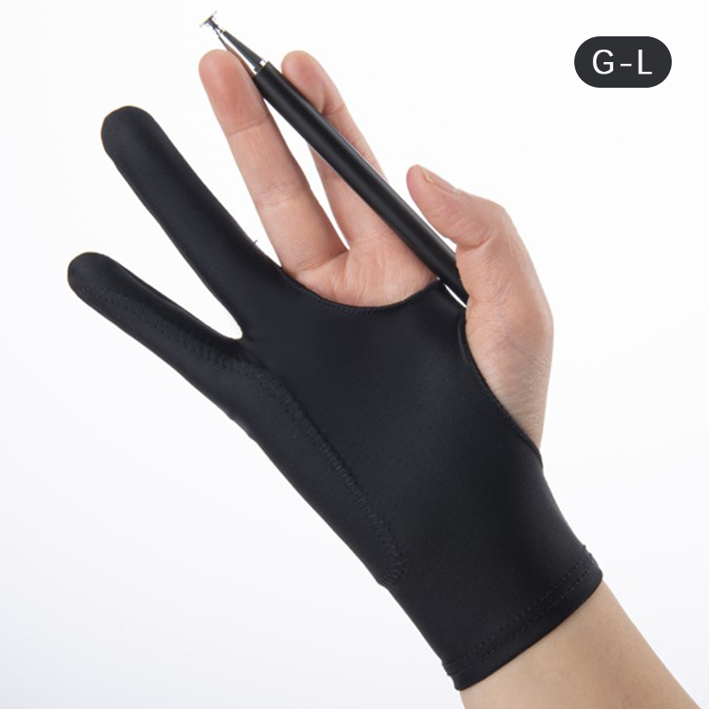 Tablet Glove HUION Two-Finger Artist Glove For Graphics Drawing Drawing Tablet Glove