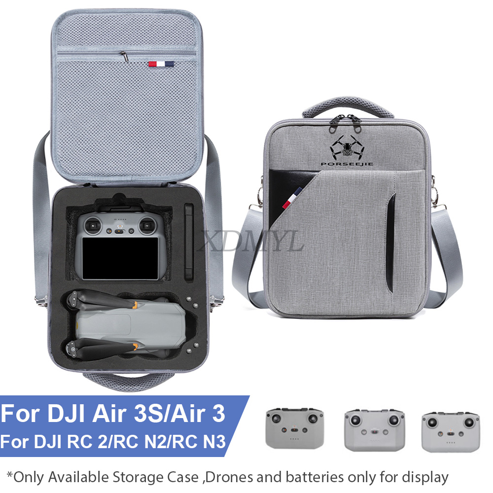 Single backpack for DJI Air 3/Air 3S Portable Storage Bag for DJI RC 2/ RC-N2/N3 Remote Controller Shoulder Bag Accessories. 