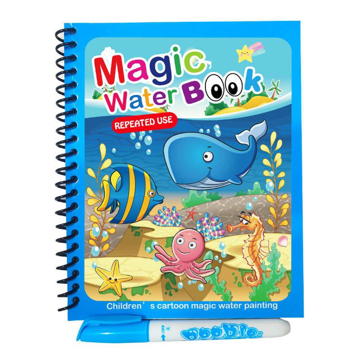 Best Reusable Kids Drawing Book - Magical Water Painting & Doodle Book | Fun & Educational Toy for Toddlers & Children - 2025 Trending Book! Ideal Early Learning Gifts. 
