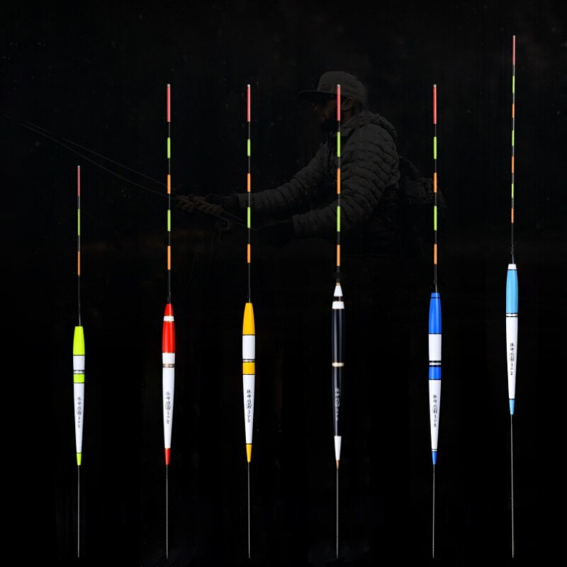 【VisioN Shop】Smart Fishing Float Bite Alarm Fish Bite Intelligent Bait LED Light Color Change Automatic Night Electronic Changing Buoy Strike. 