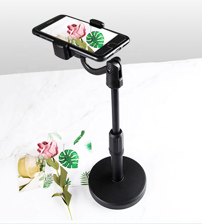 Height Adjustable Mobile Phone Stand Tripod – Flexible Stand for Video Recording & Live Streaming