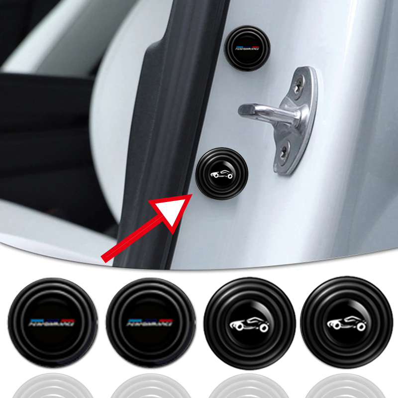 10Pcs Soundproof Silicone Pad Car Styling Door Crash Pad For BMW X5 E70 E53 F15 G05 E84 F48 E83 F25 G01 X1 X2 X3 X4 X6 E71 F11