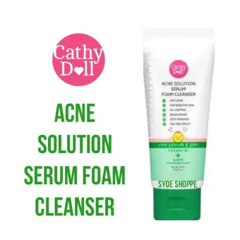 acne solution foam cleansing