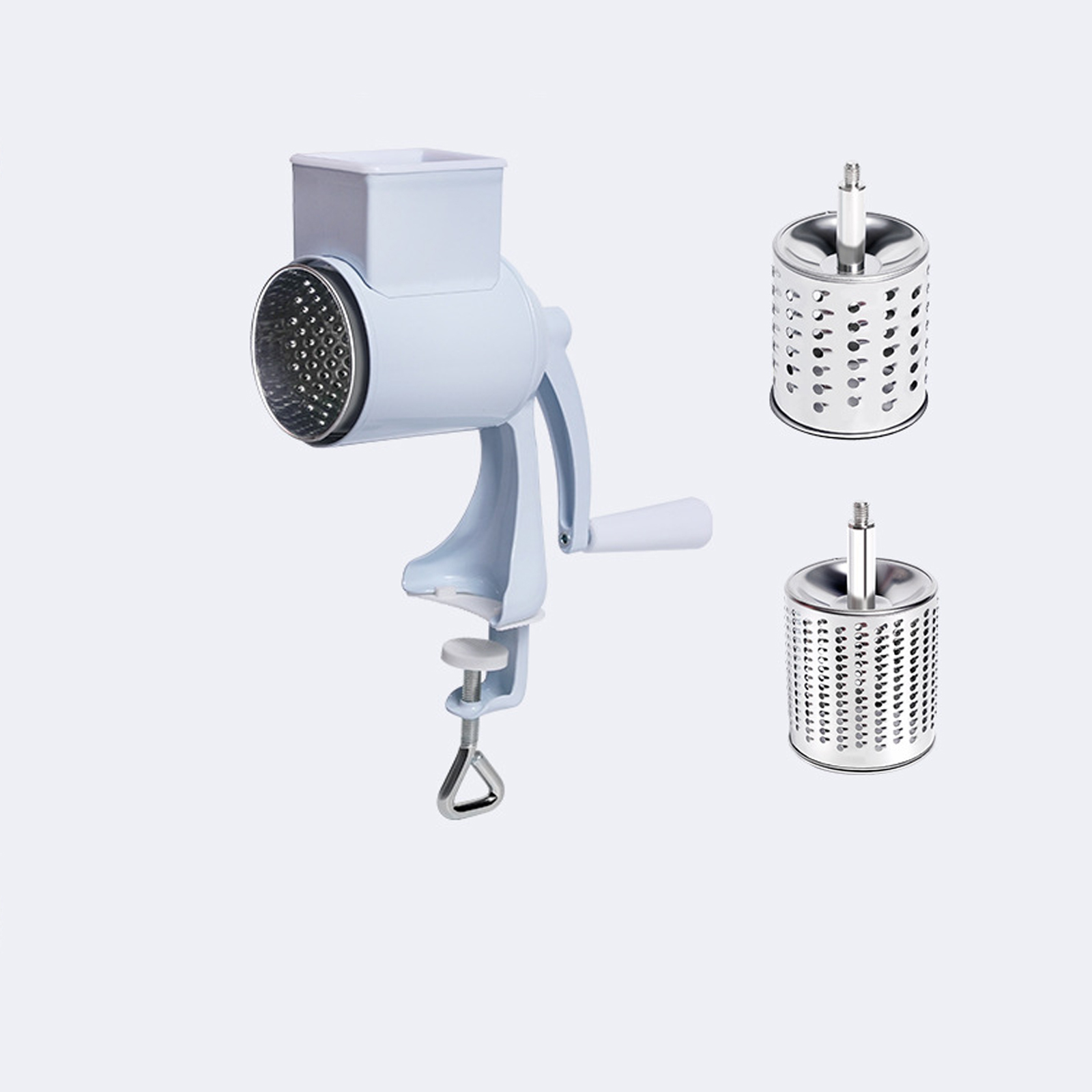 GC Nut Chopper Grinder With Hand Crank Peanut Grinding Device Nut Chopper Peanut Grinder Dried Fruit Crusher Multifunctional Manual Nut Grinder For Different Nuts Baking Kitchen