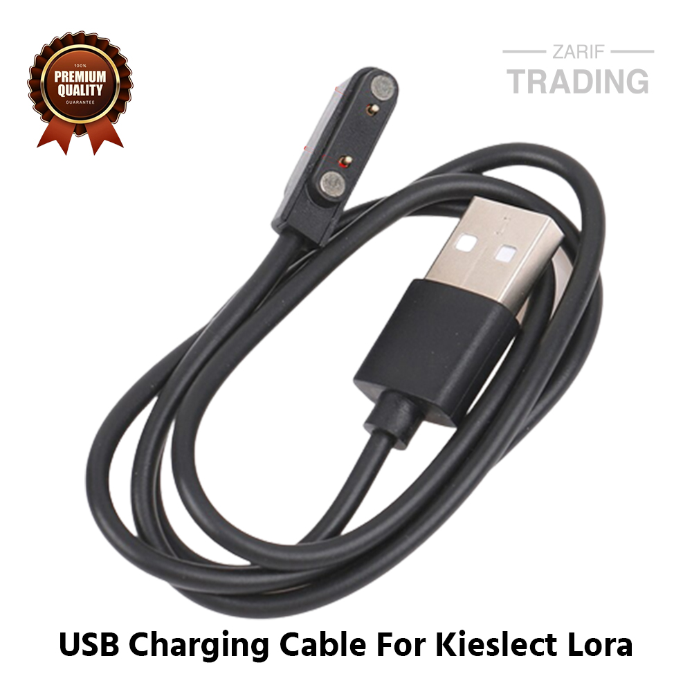Kieslect Lora Magnetic Charging Cable High Quality USB Charger Cable USB Charging Cable Dock Bracelet Charger for Kieslect Lora Lady Smart Watch. 