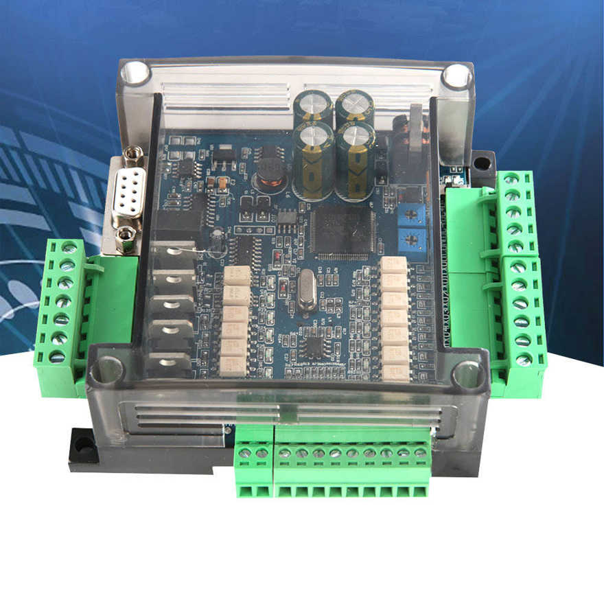 FX3U-14MT 6AD Input 2DA Transistor Output 24V 1A PLC Industrial Control Board. 