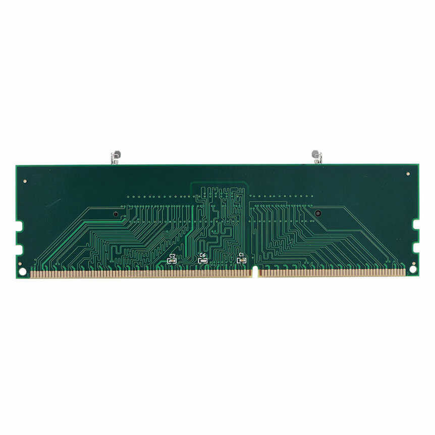 （NEW）DDR3 Laptop SODIMM Slot TO Desktop Memory DIMM RAM Connector Adapter Card Tester. 