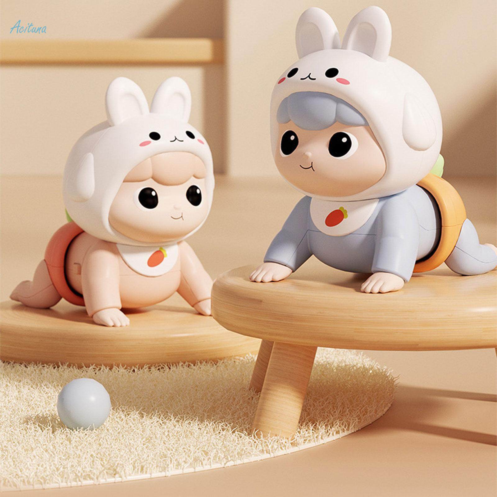 Electric Infants Doll Development Interactive Pretend Play Toy Puzzle Toy Funny Baby Crawling Dolls