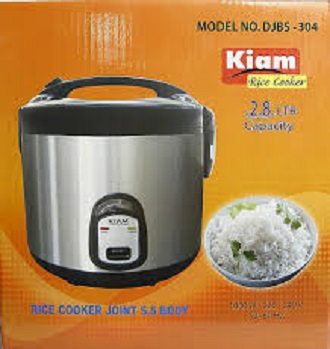 Kiam 2.8 Rice Cooker Save More Electricity