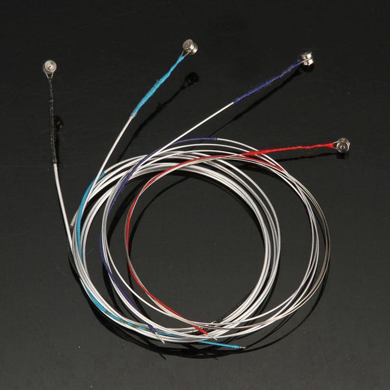 4pcs/set Violin Strings E-A-D-G Steel+Nickel Wire Musical Instrument Parts Accessories. 