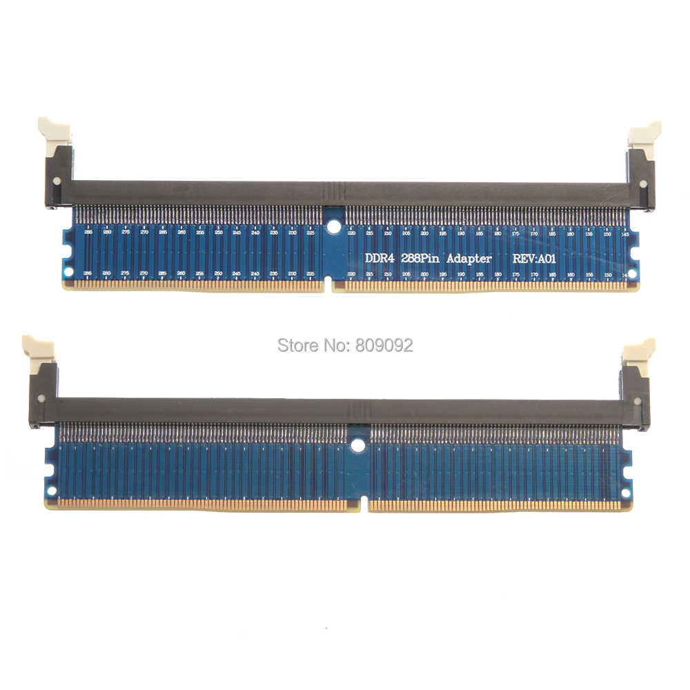 DDR4 DC 1.2V 288Pin Desktop PC Memory RAM Test Protection Card slot Adapter FOR PC computer