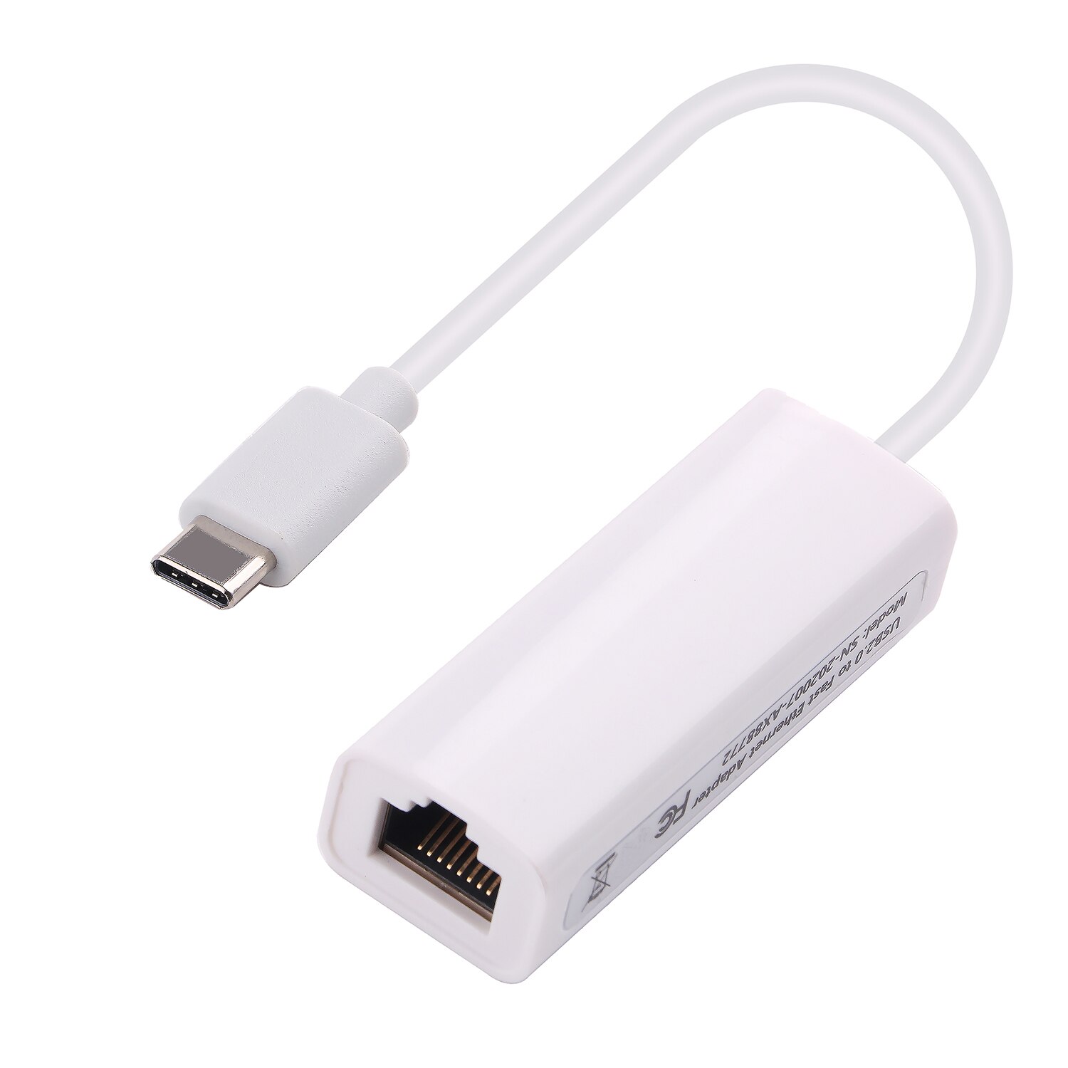 Type C USB to RJ45 Lan Ethernet Adapter 100Mbps Asix AX88772B AX88772 Lan Converter 10M 100M. 