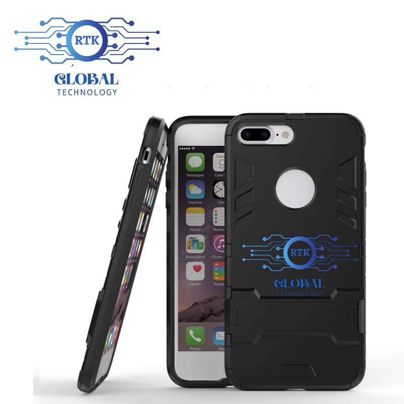 For Apple iPhone 7 Plus/8 Plus Phantom knight Armor Stand Hard Rugged Cover