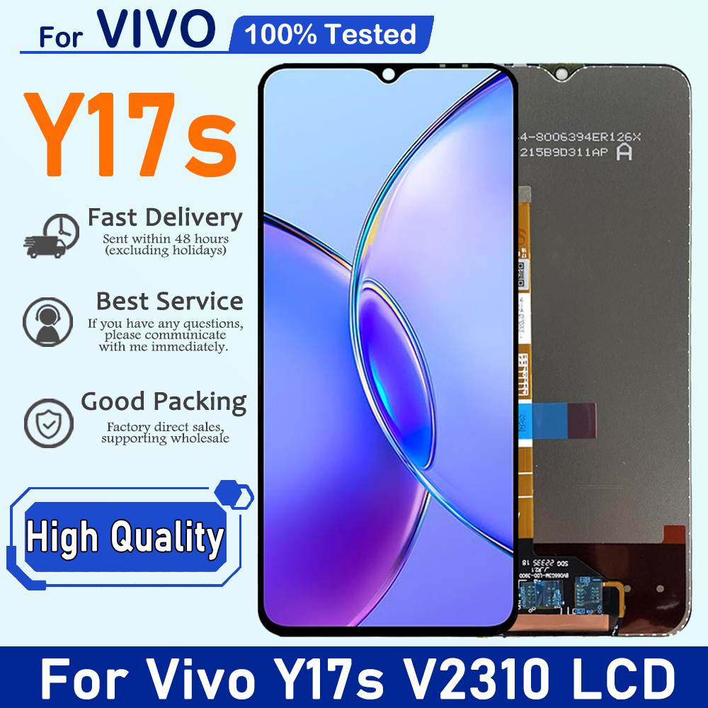 6.56 High Quality LCD For VIVO Y17S Display Touch Screen For VIVO Y17S V2310 LCD Digitizer Assembly Replacement Phone Repair
