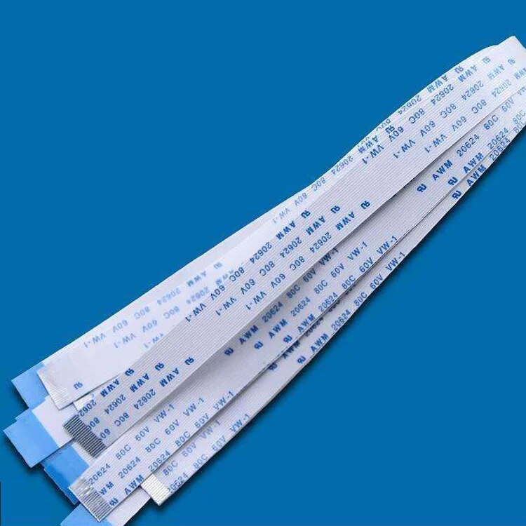 10Pcs FPC Flexible Flat Cable FFC 1MM 150MM A B type interface 4P 5P 6P 8P 10P 12P 14P 16P 18P 20P 22P 24P-40P 15cm. 