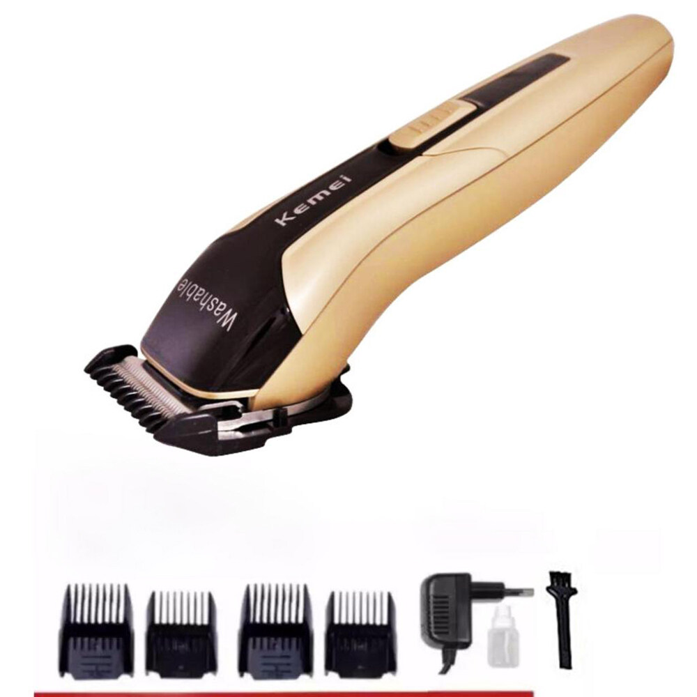 Kemei KM-5015 Professional Rechargeable Waterproof Hair Beard Trimmer for Men-6.jpg