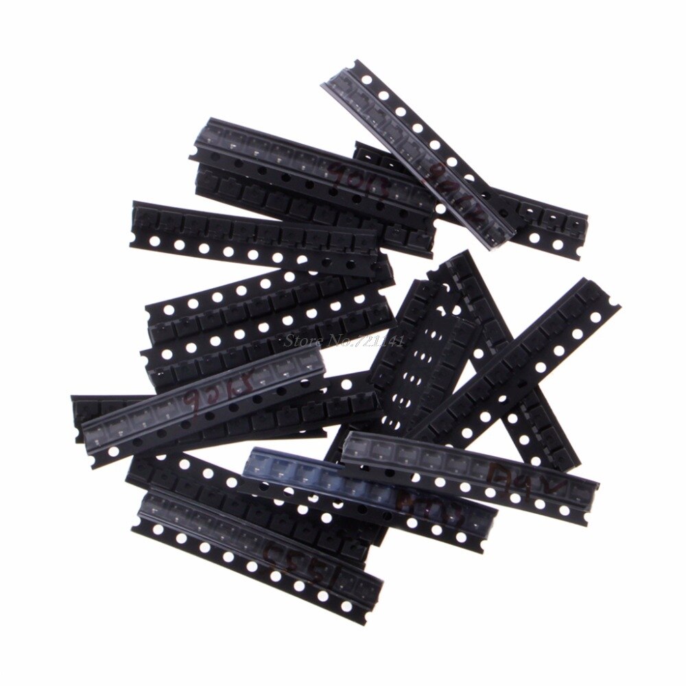 【happy one】180 18 Values SMD Transistor Assorted Kit SOT-23 S9013 S9015 S9018 SMD Triode Transistors Dropship. 