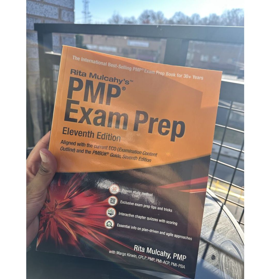 PMP® Exam Prep, by Rita Mulcahy ,  Eleventh Edition [Aligned with the current (ECO) Examination Content Outline and the PMBOK® Guide, Seventh Edition]. 