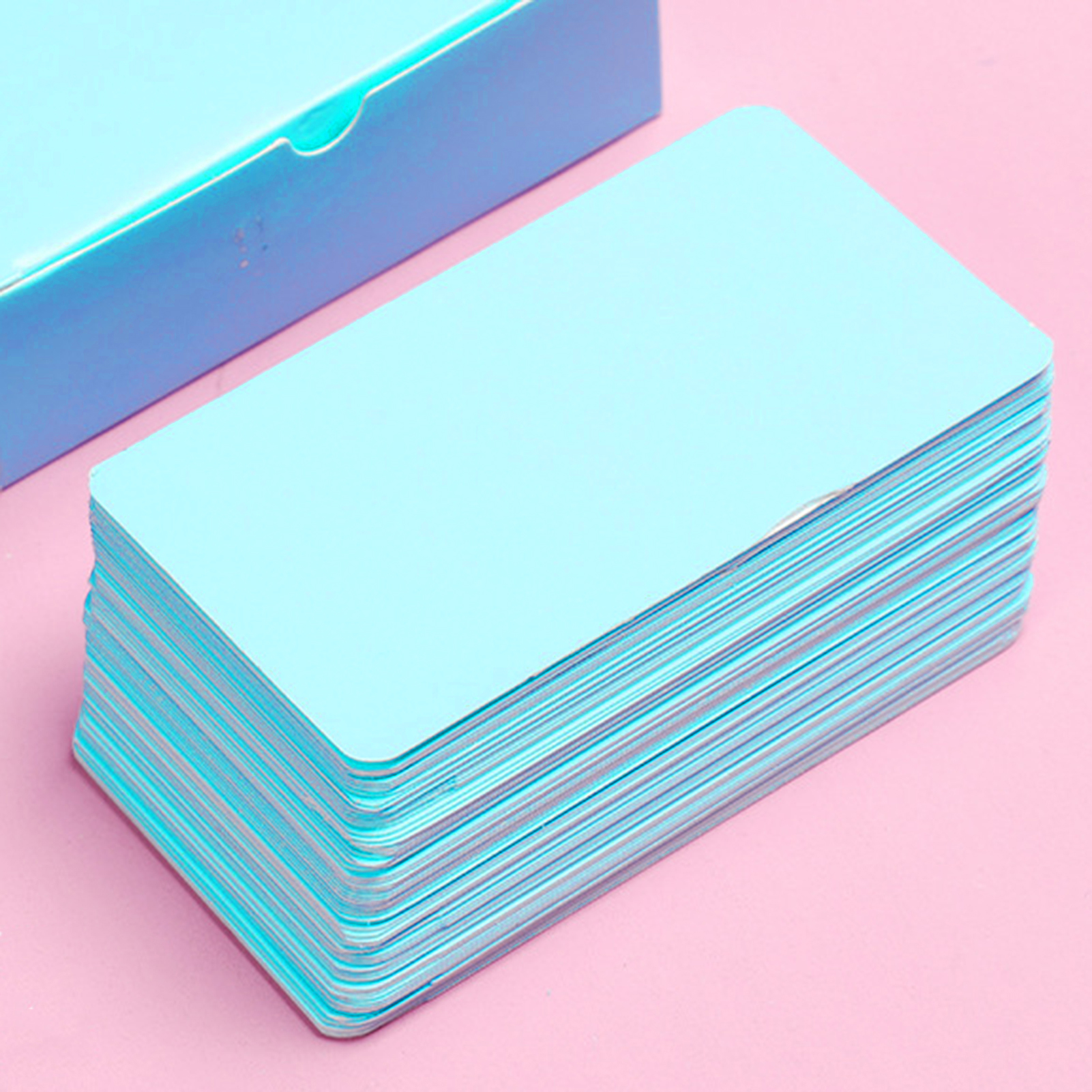 105pcs Double-sided Writable Study Flash Cards Ideal for Gift Graffiti Diy Projects Small Paper Note Cards for Word Messages English Study Cards. 