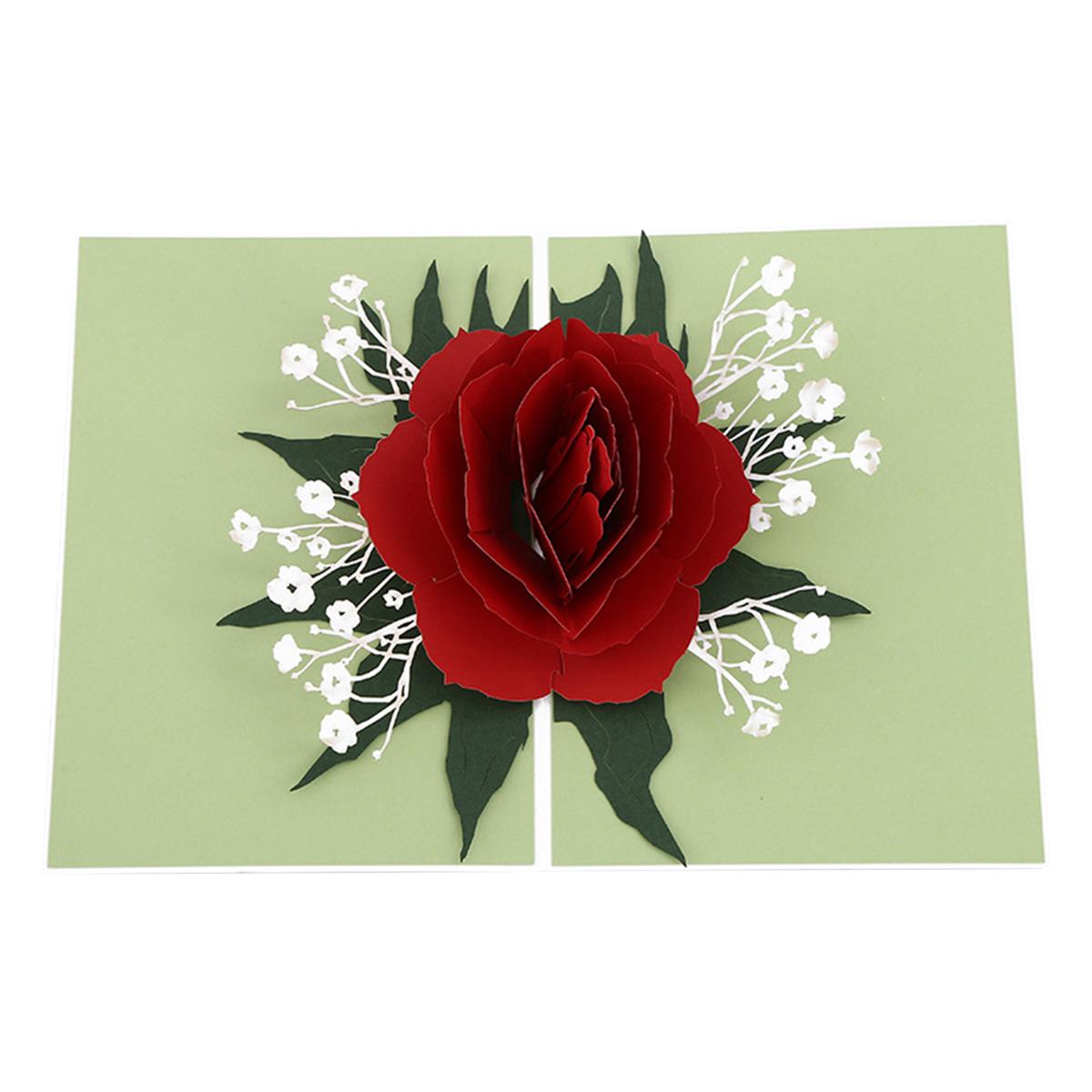 Greeting Card Nice-looking istic Flower Festival Card