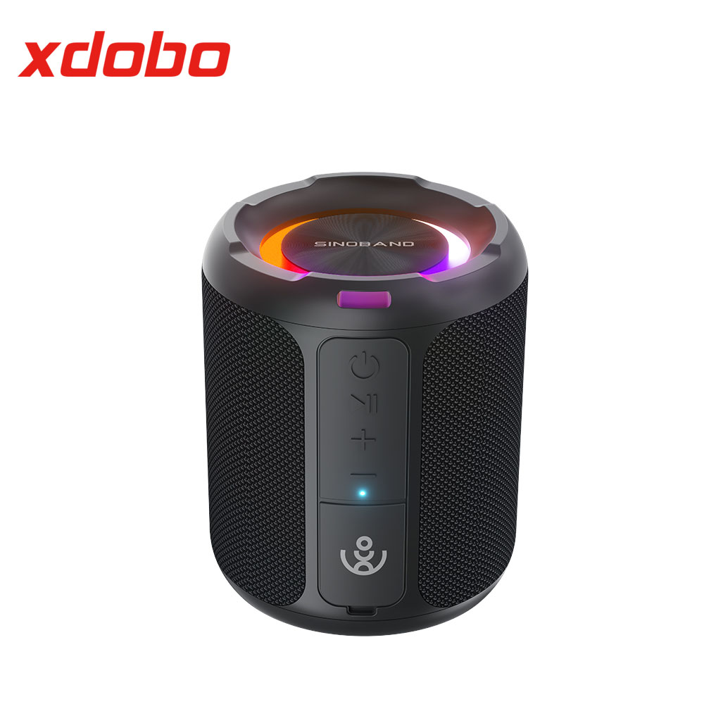 XDOBO 3 Kingdoms 40W Bluetooth Speaker Wireless Subwoofer Waterproof Loudspeaker Support TF Card AUX USB With LED Light