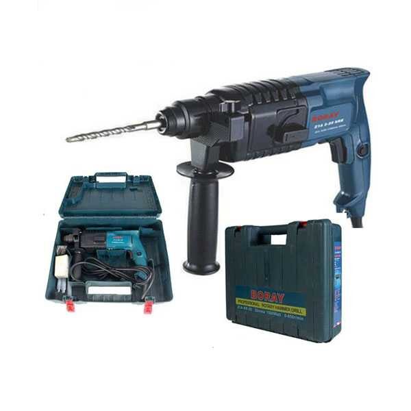 BORAY Rotary Hammer Drill machine 20-22mm 2000Watt 0-900r/min Professional Quality and Multi Function SAME AS PICTURE. 