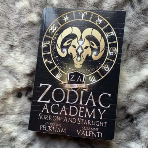 Sorrow and Starlight  (  Zodiac Academy #8  )   (  Book by Caroline Peckham  )   (  Premium Print and Matte Lamination )