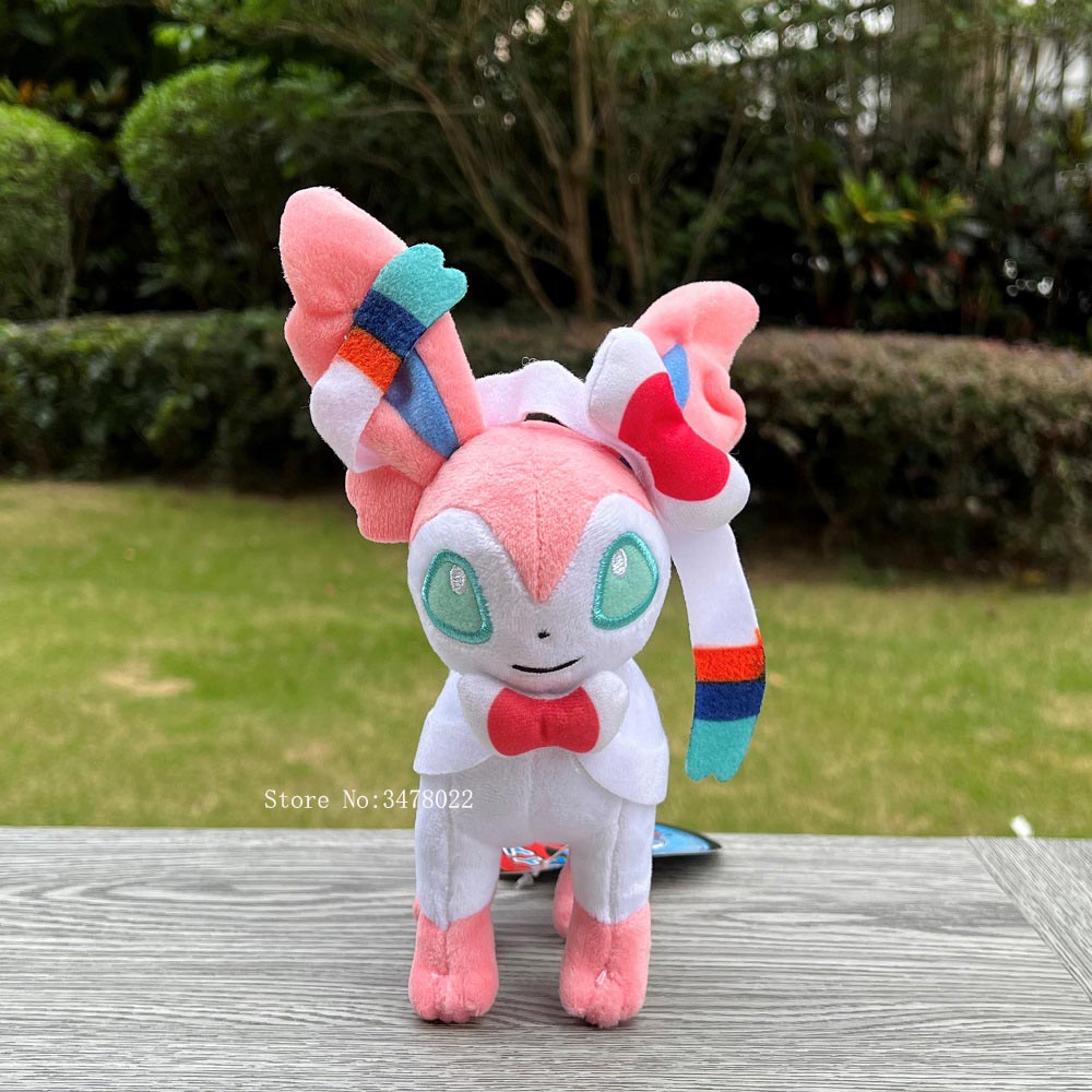 Pokemon Eeveelution Shiny Eevee Sylveon Vaporeon Espeon Umbreon Fuse Jolteon Flareon Leafeon Glaceon Plush Stuffed Toy Soft Doll. 