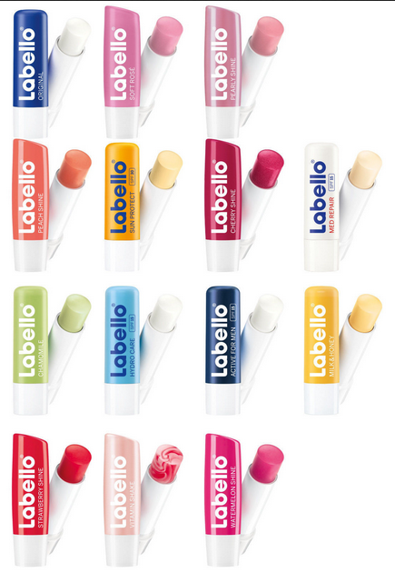 Labello Lip Balm -2pcs Different Flavours